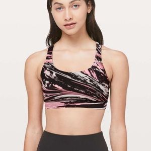 🦄 Lululemon Energy Bra RARE Pattern🦄Color Splash Multi~6 fits like 4